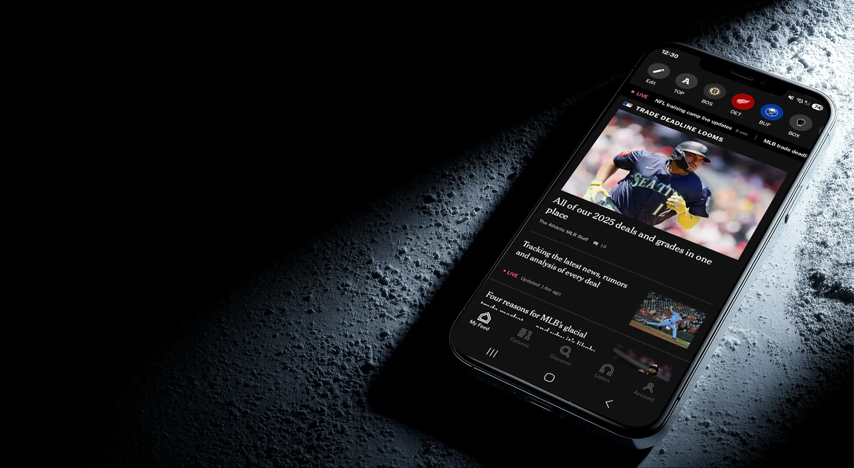 The Athletic Hero Image